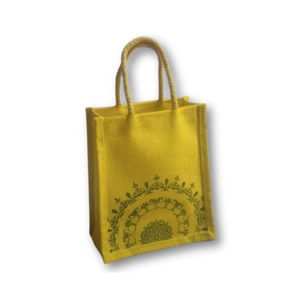 Jute Carry Bag, Tiffin Bags, Printed Jute Bags