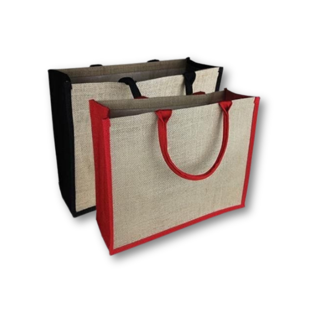Jute Bags Combo- Lunch Bag & Shopping Bag