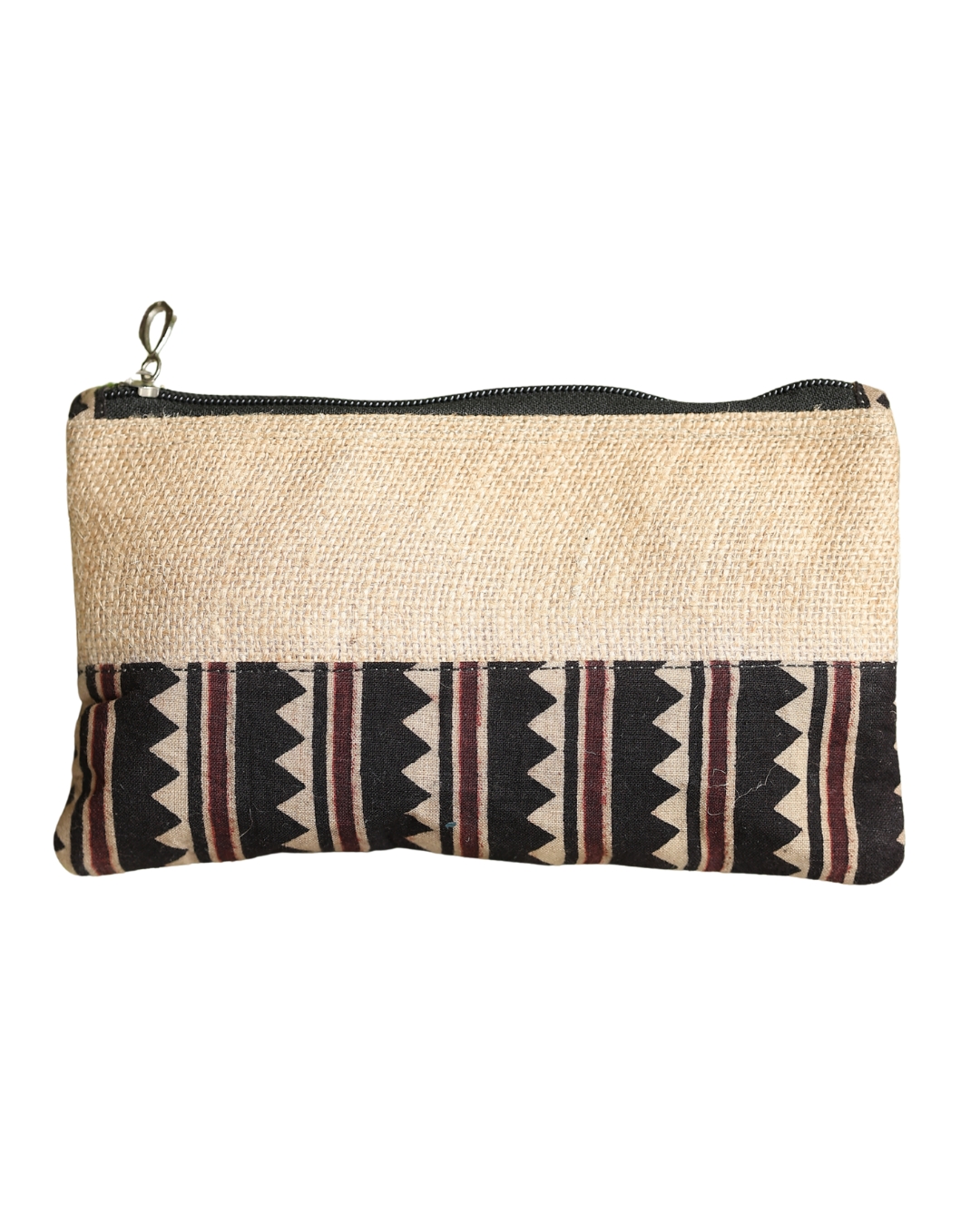 Canvas Jute Zipper Pouches