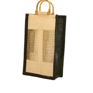 Jute Water Bottle Holder (2 Bottles)