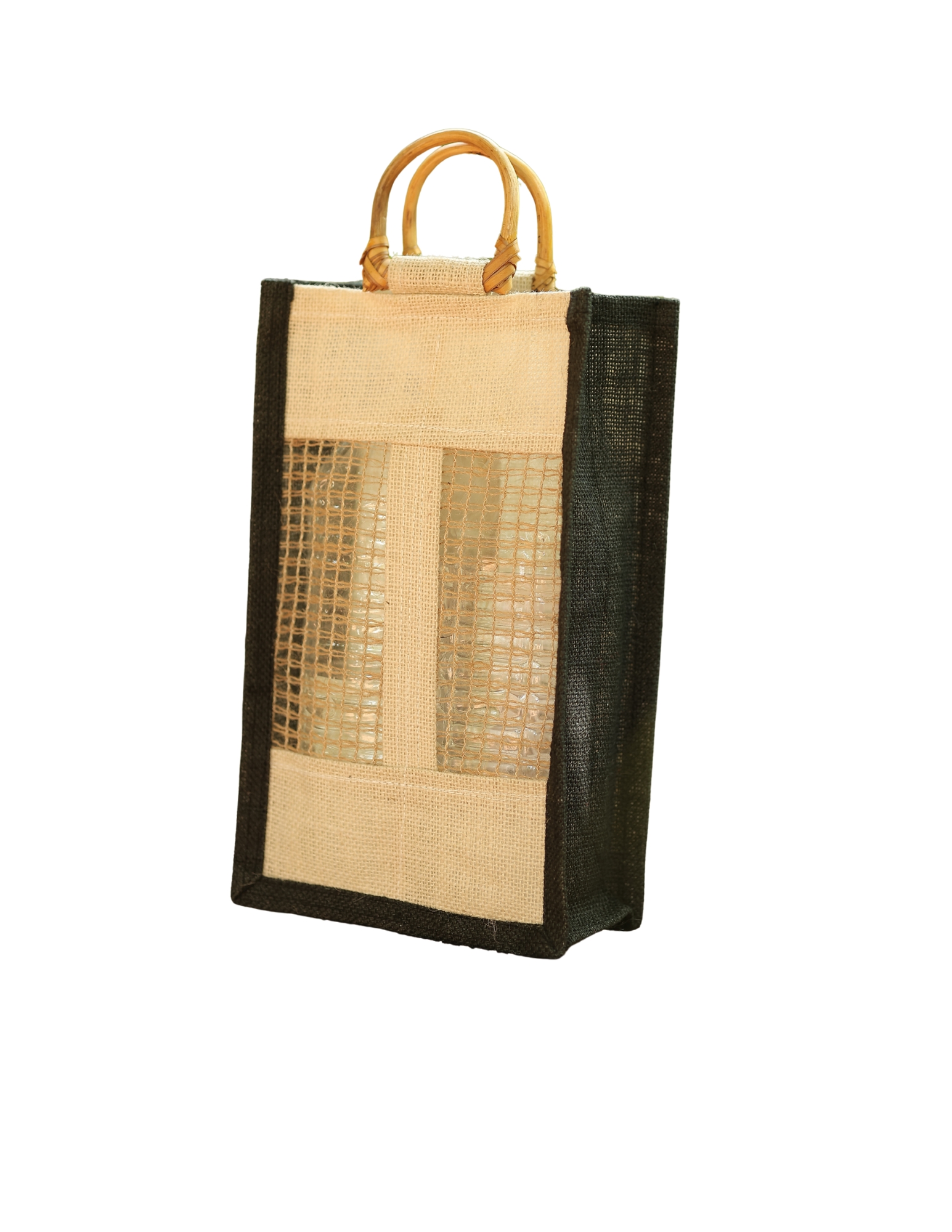 Jute Water Bottle Holder (2 Bottles)